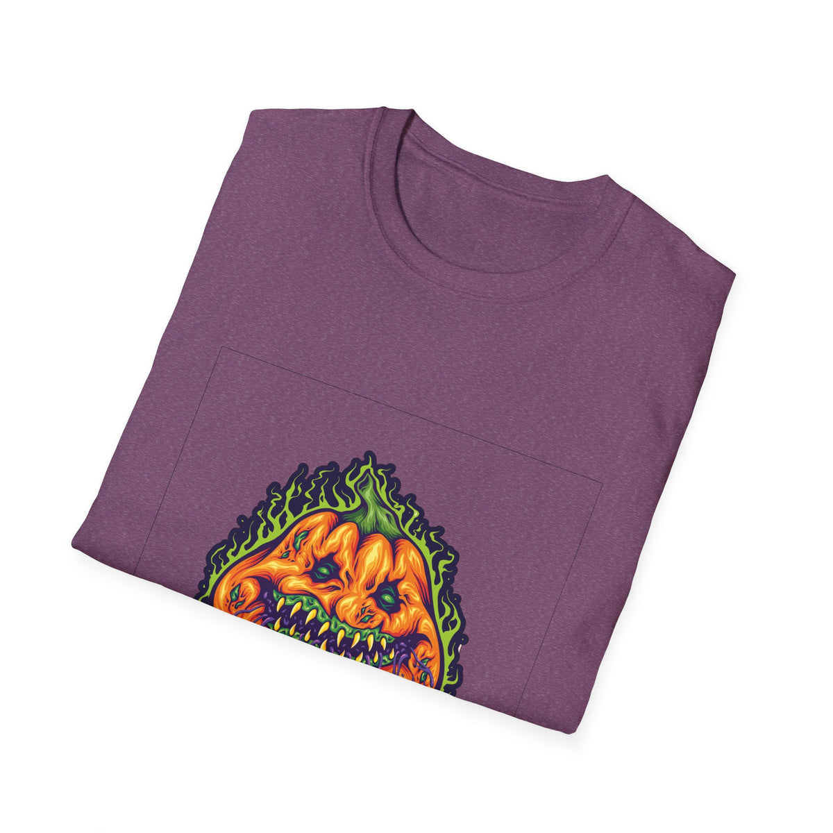 Scary Pumpkin Vintage Halloween T-Shirt