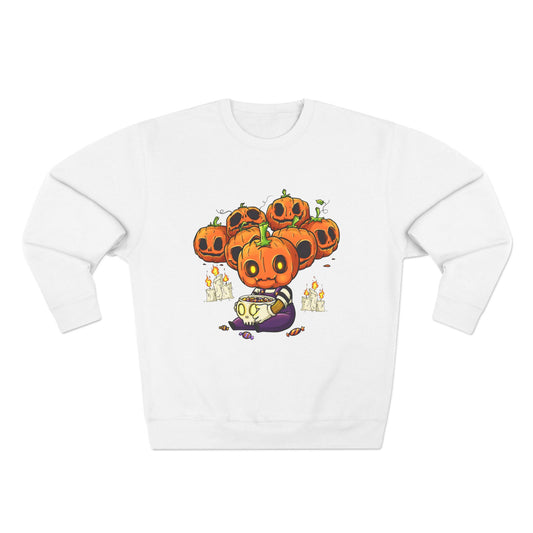 Pumpkin Scary Halloween Crewneck Sweatshirt