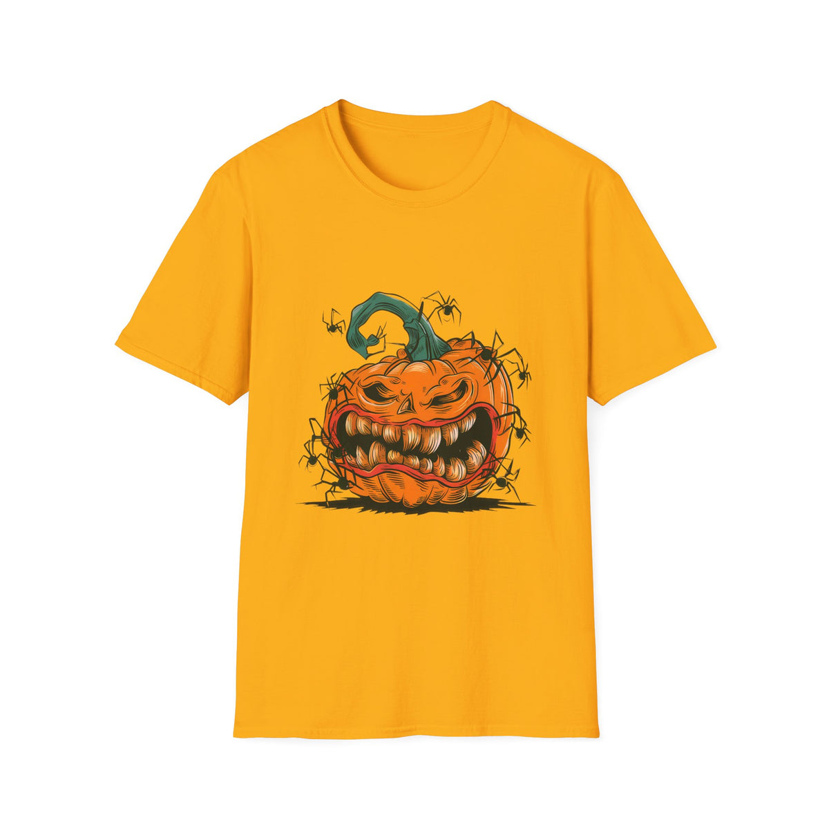 Scary Pumpkin Halloween T-Shirt