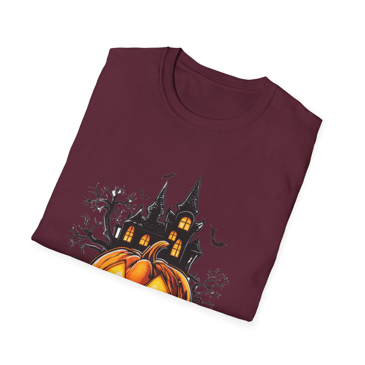 Scary Pumpkin Vintage Halloween T-Shirt