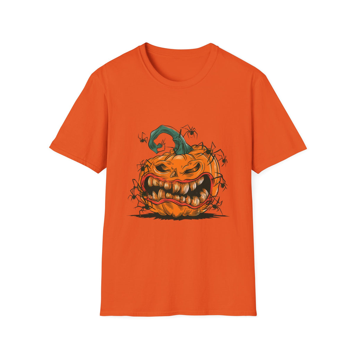 Scary Pumpkin Halloween T-Shirt