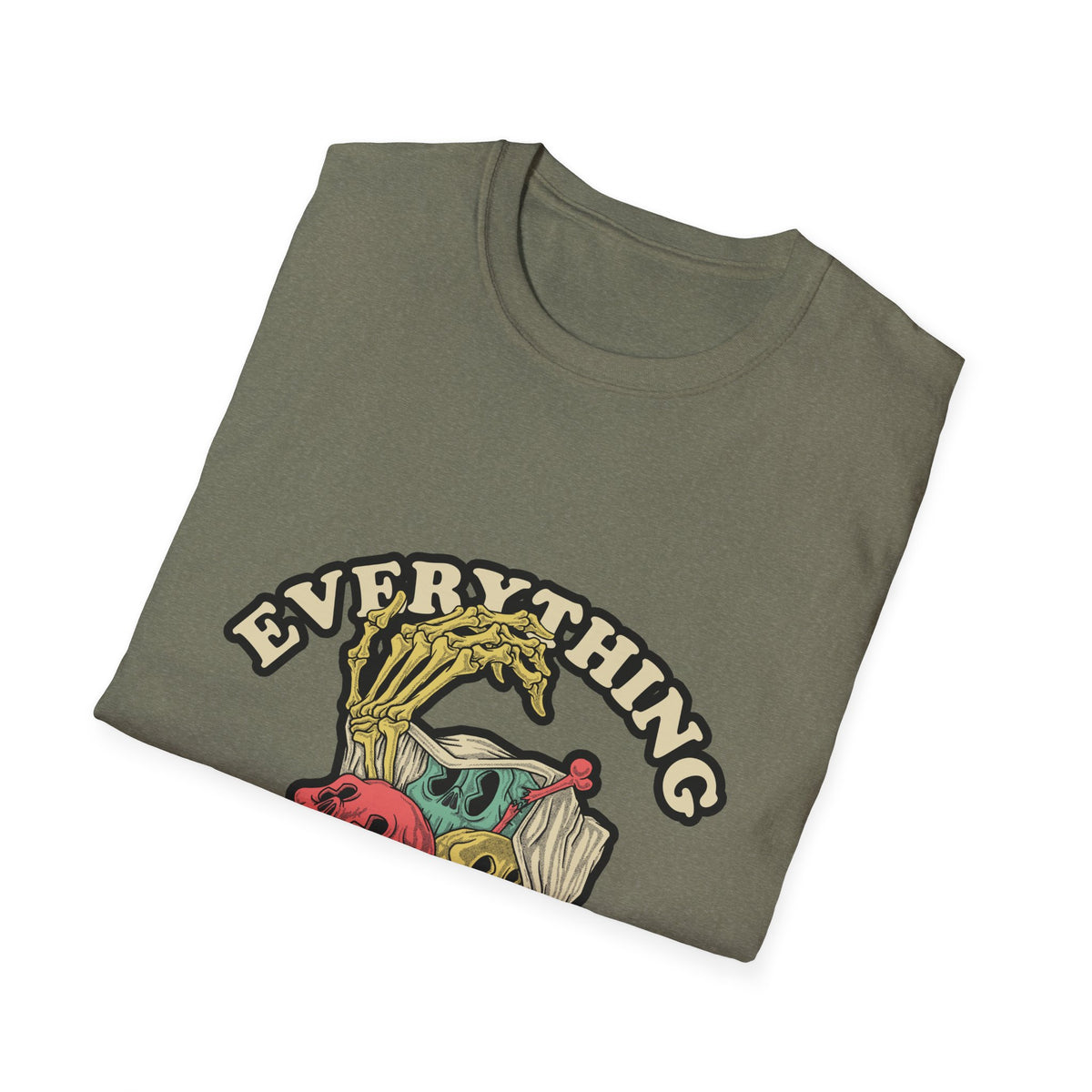 Cute Skeleton Halloween T-Shirt