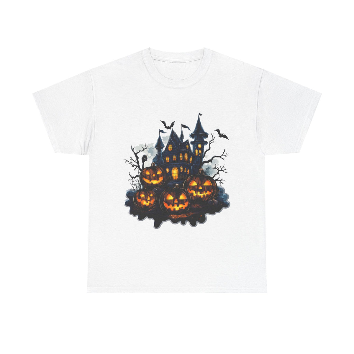 Scary Pumpkin Halloween T-Shirt
