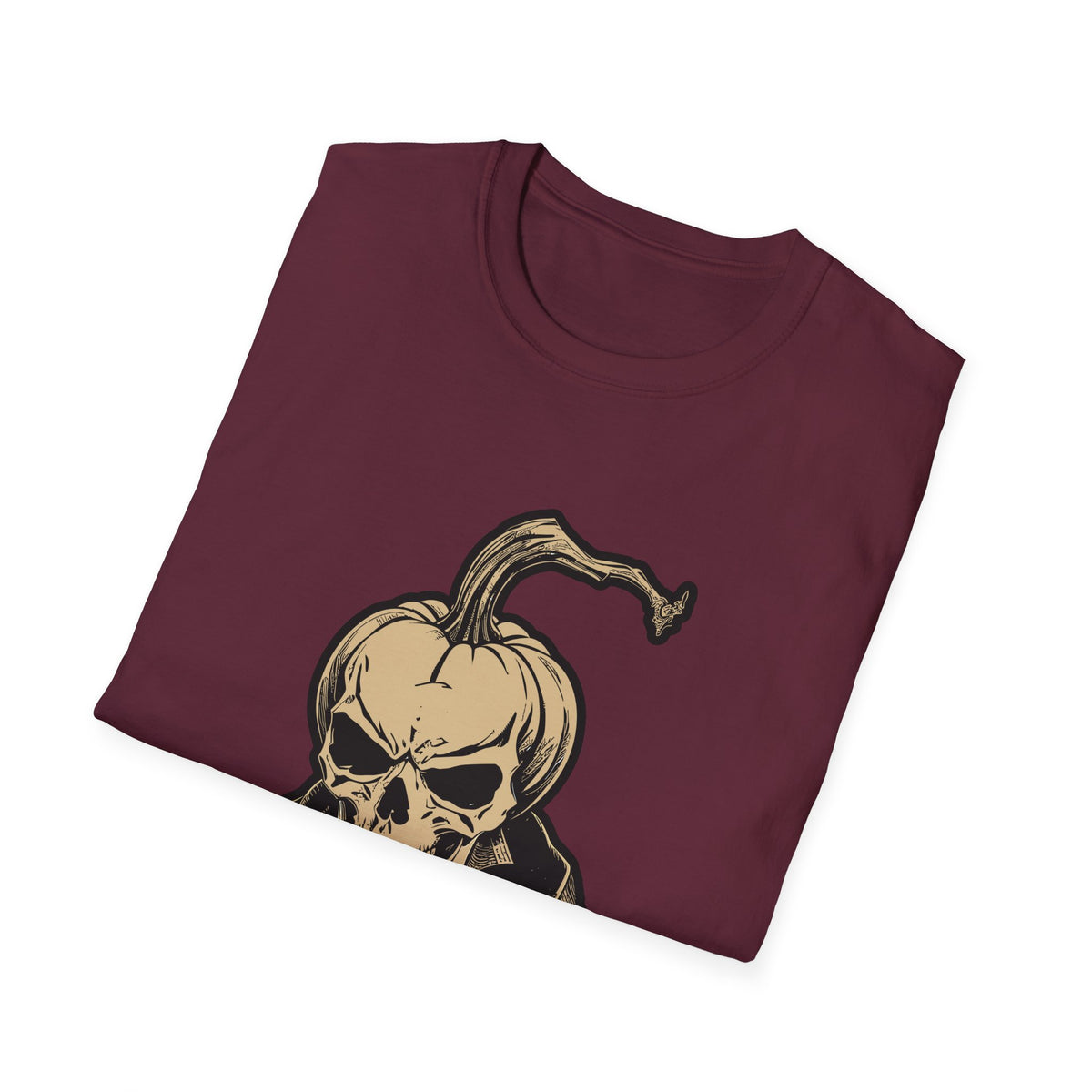 Scary Pumpkin Vintage Halloween T-Shirt