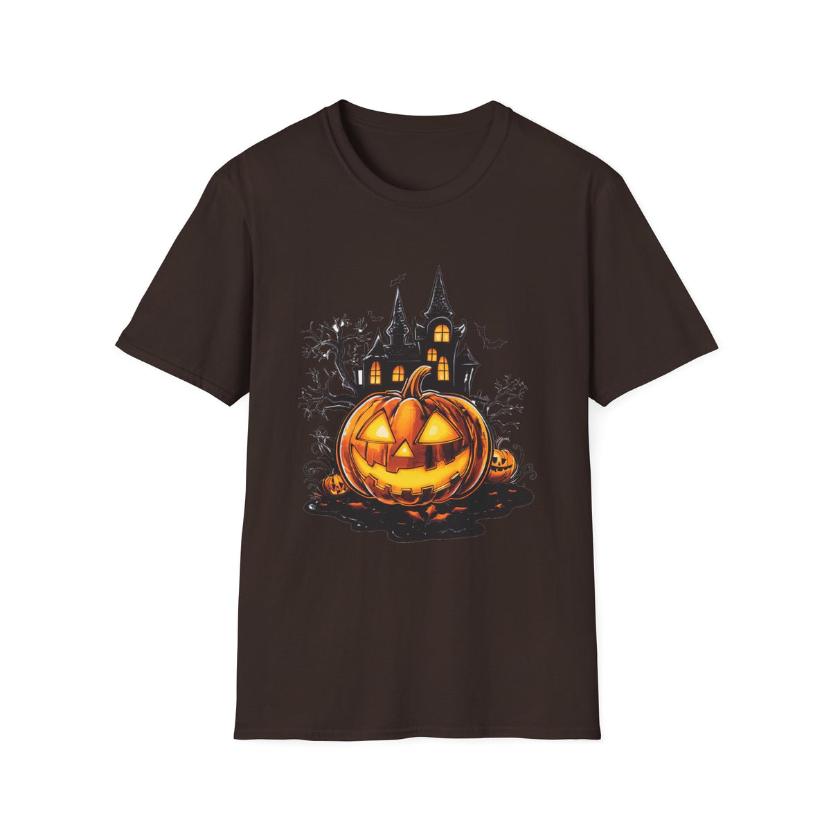 Scary Pumpkin Vintage Halloween T-Shirt