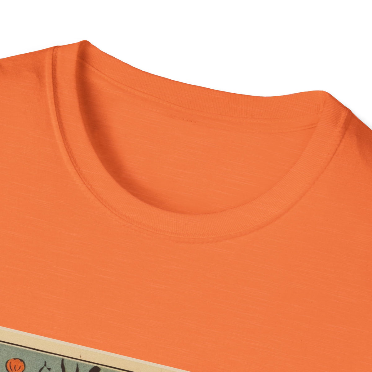 Vintage Ghost and Pumpkin Halloween T-Shirt