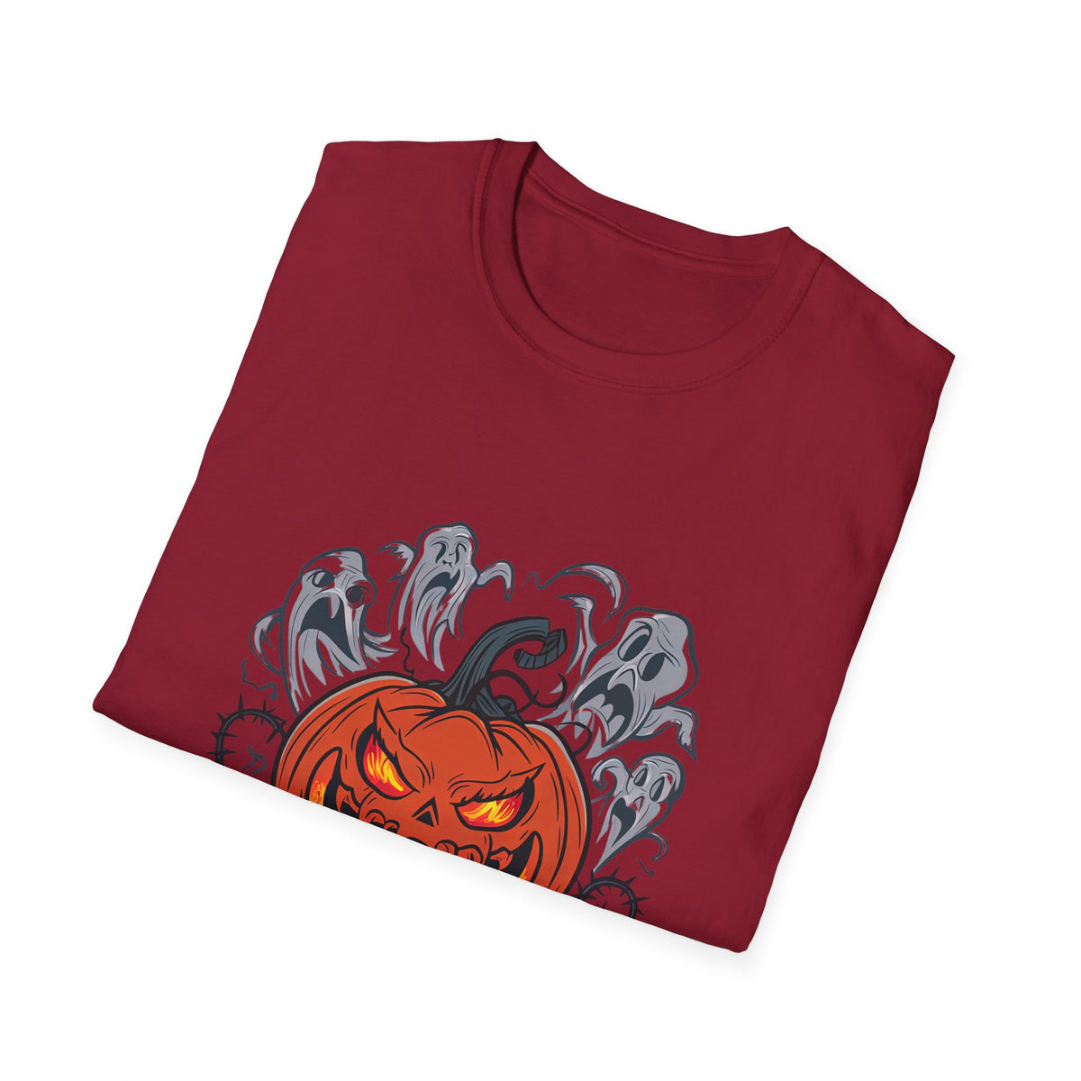 Scary Pumpkin Halloween T-Shirt