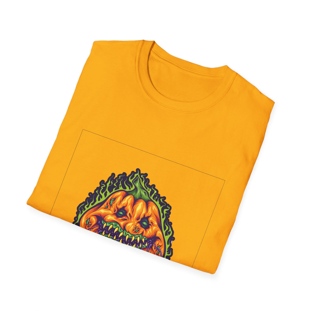 Scary Pumpkin Vintage Halloween T-Shirt