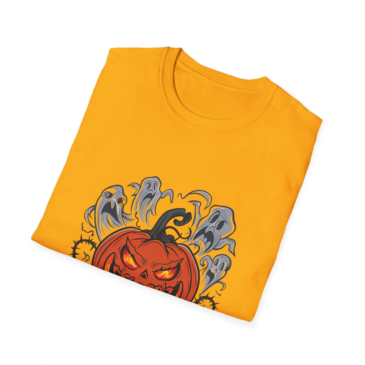 Scary Pumpkin Halloween T-Shirt