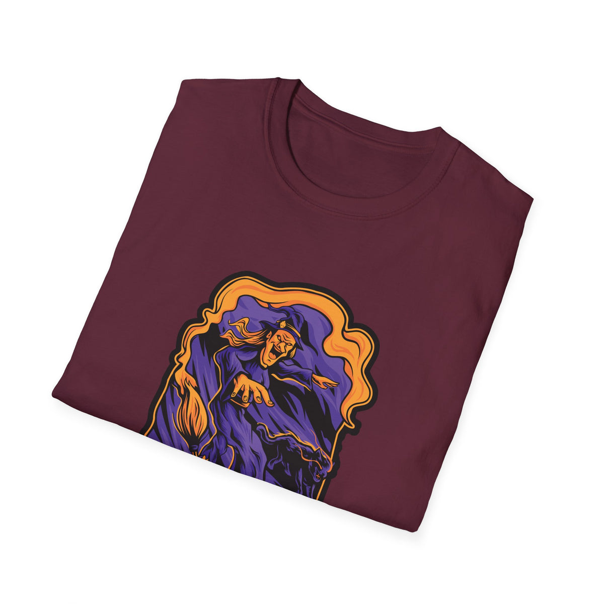 Witch Please Halloween T-Shirt - Cute Vintage Design for Spooky Season