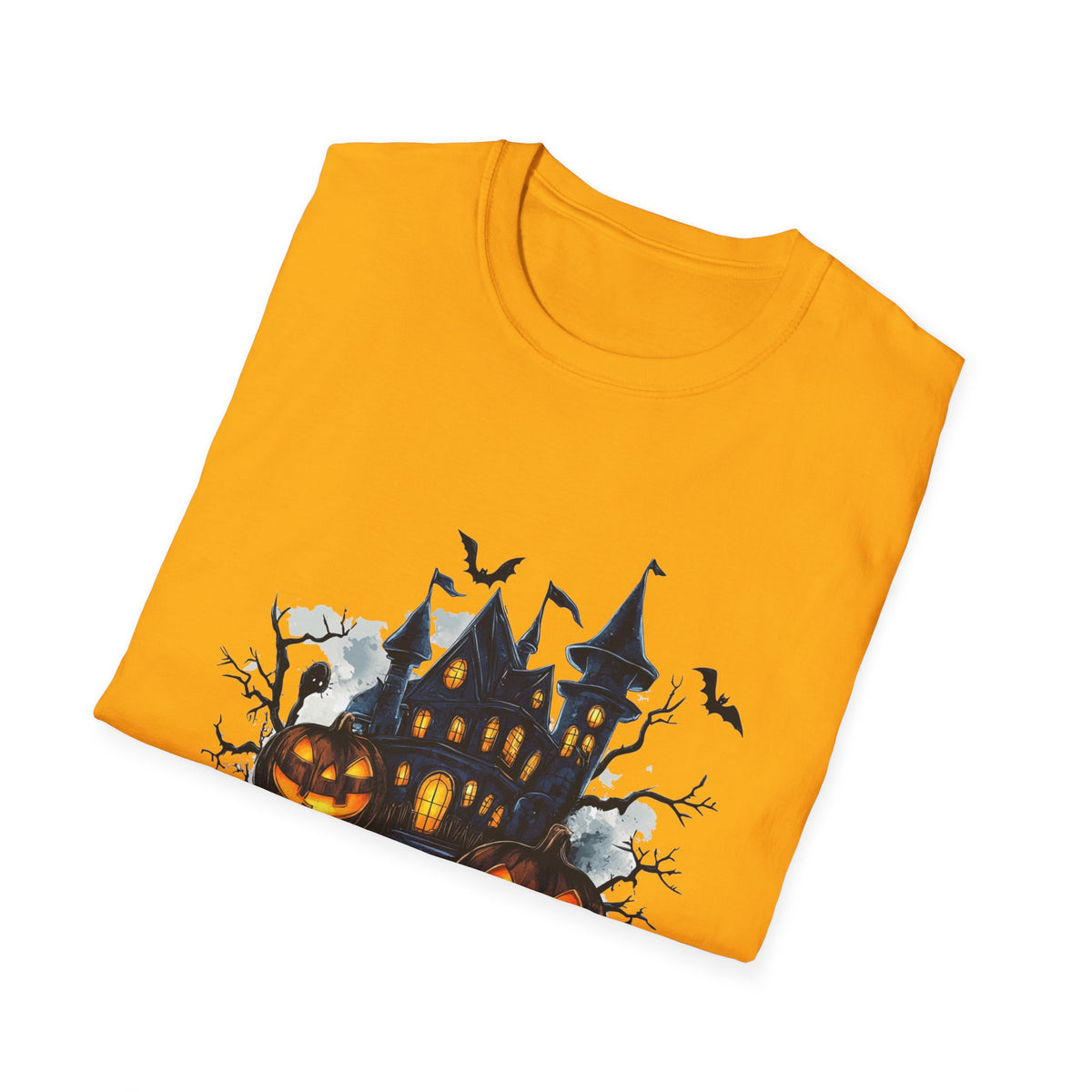 Scary Pumpkin Vintage Halloween T-Shirt
