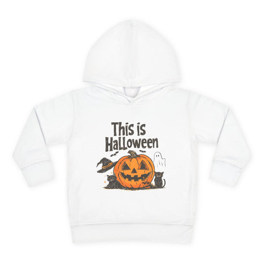 Cute Pumpkin Toddler Hoodie for Halloween