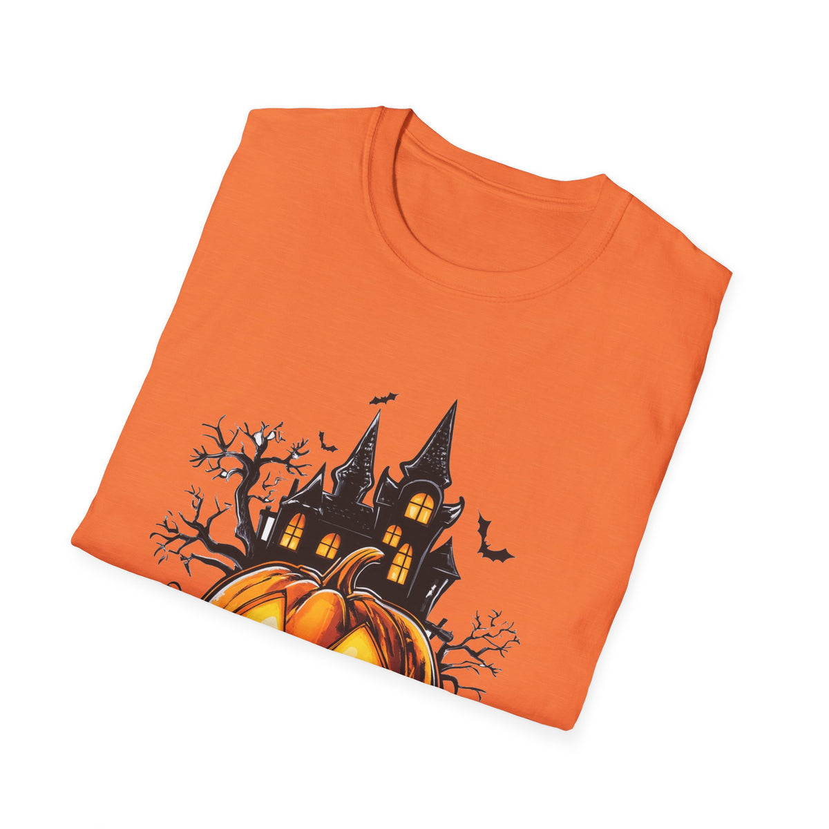 Scary Pumpkin Vintage Halloween T-Shirt