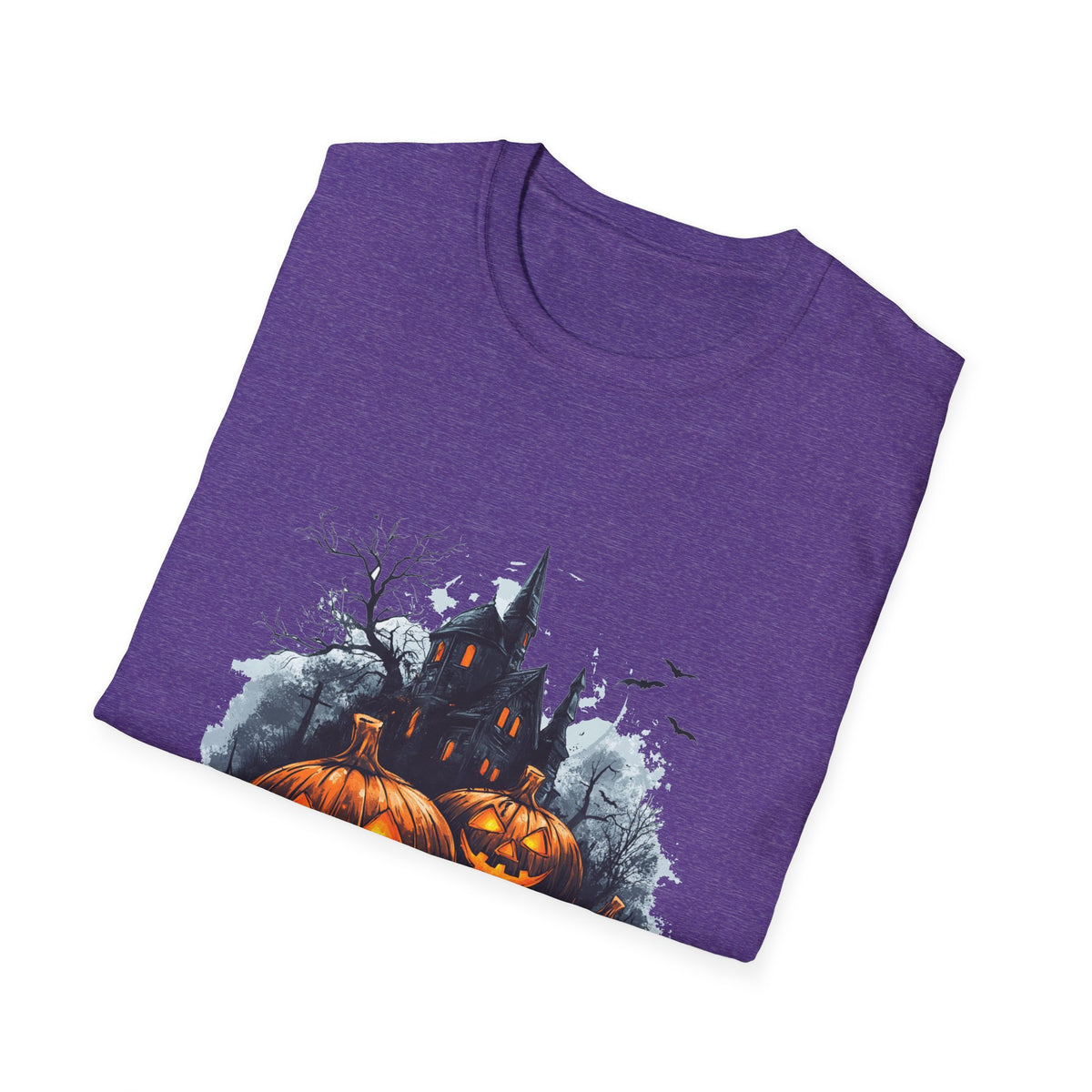 Scary Pumpkin Vintage Halloween T-Shirt