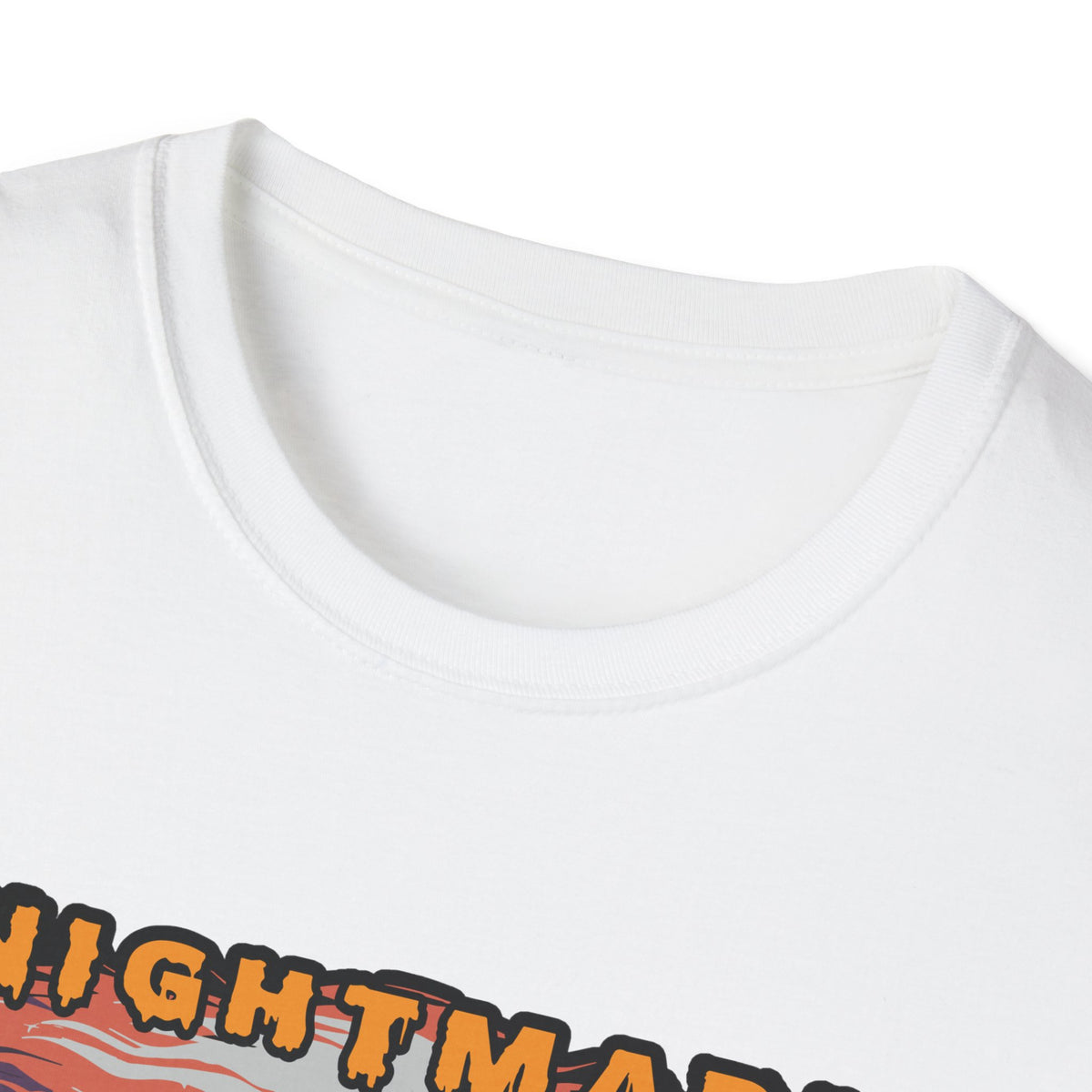 Scary Pumpkin Halloween T-Shirt - Vintage Design for a Spooky Style