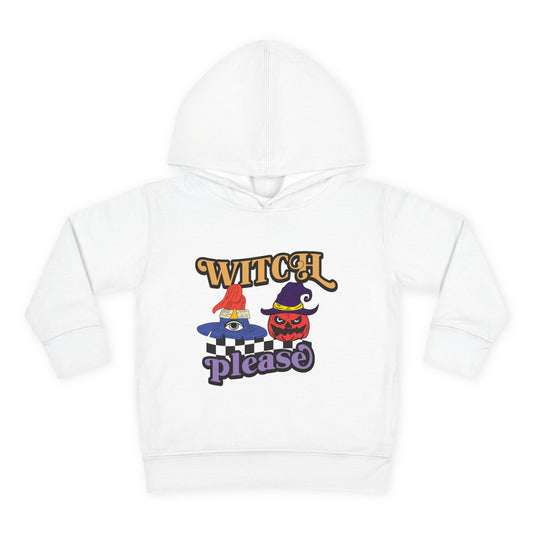 Witch Please Toddler Hoodie for a Cute Halloween
