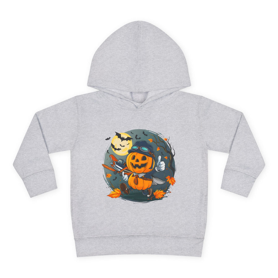Funny Pumpkin Toddler Hoodie for Halloween