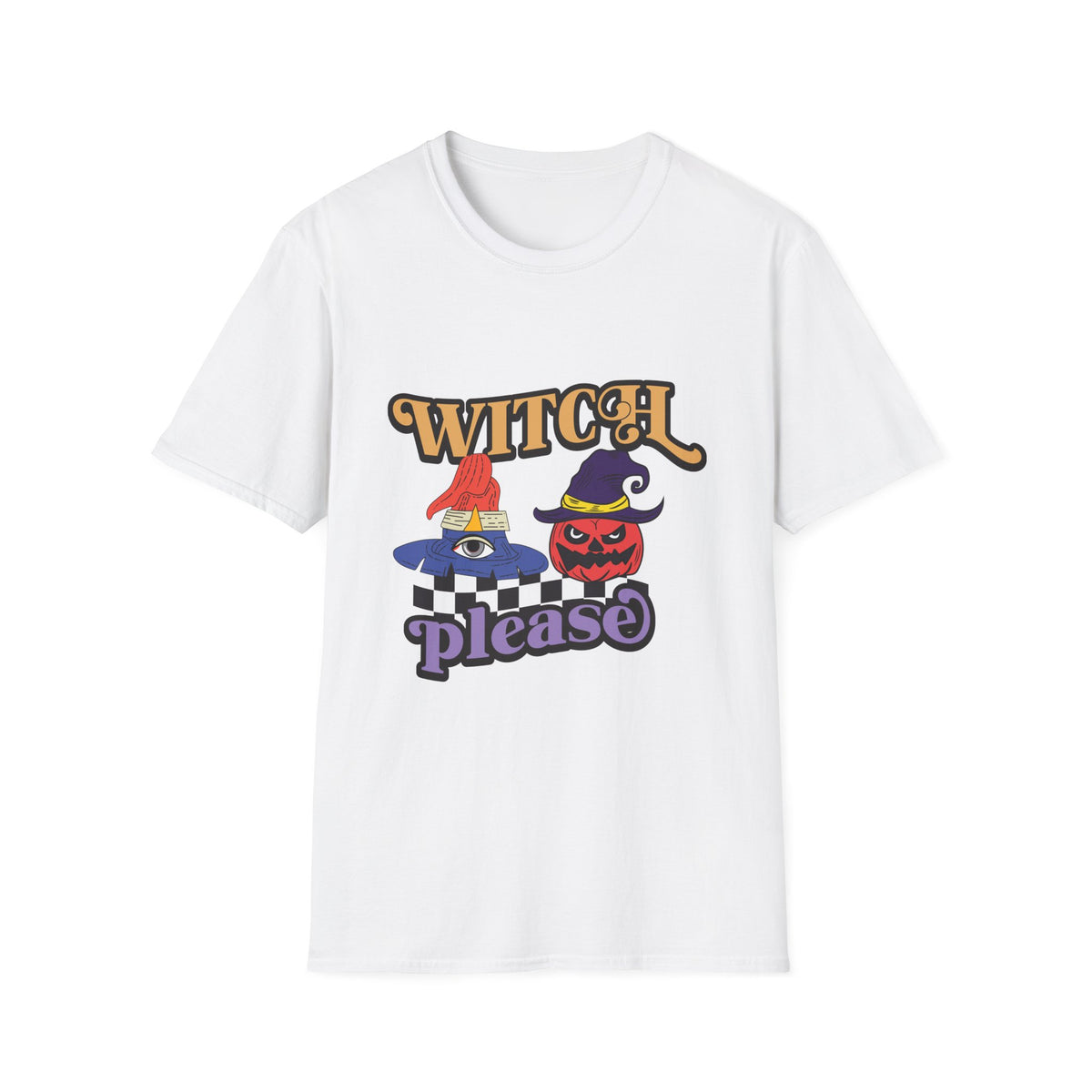 Witch Please Vintage Halloween T-Shirt