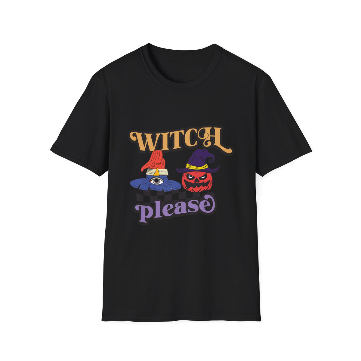 Witch Please Vintage Halloween T-Shirt