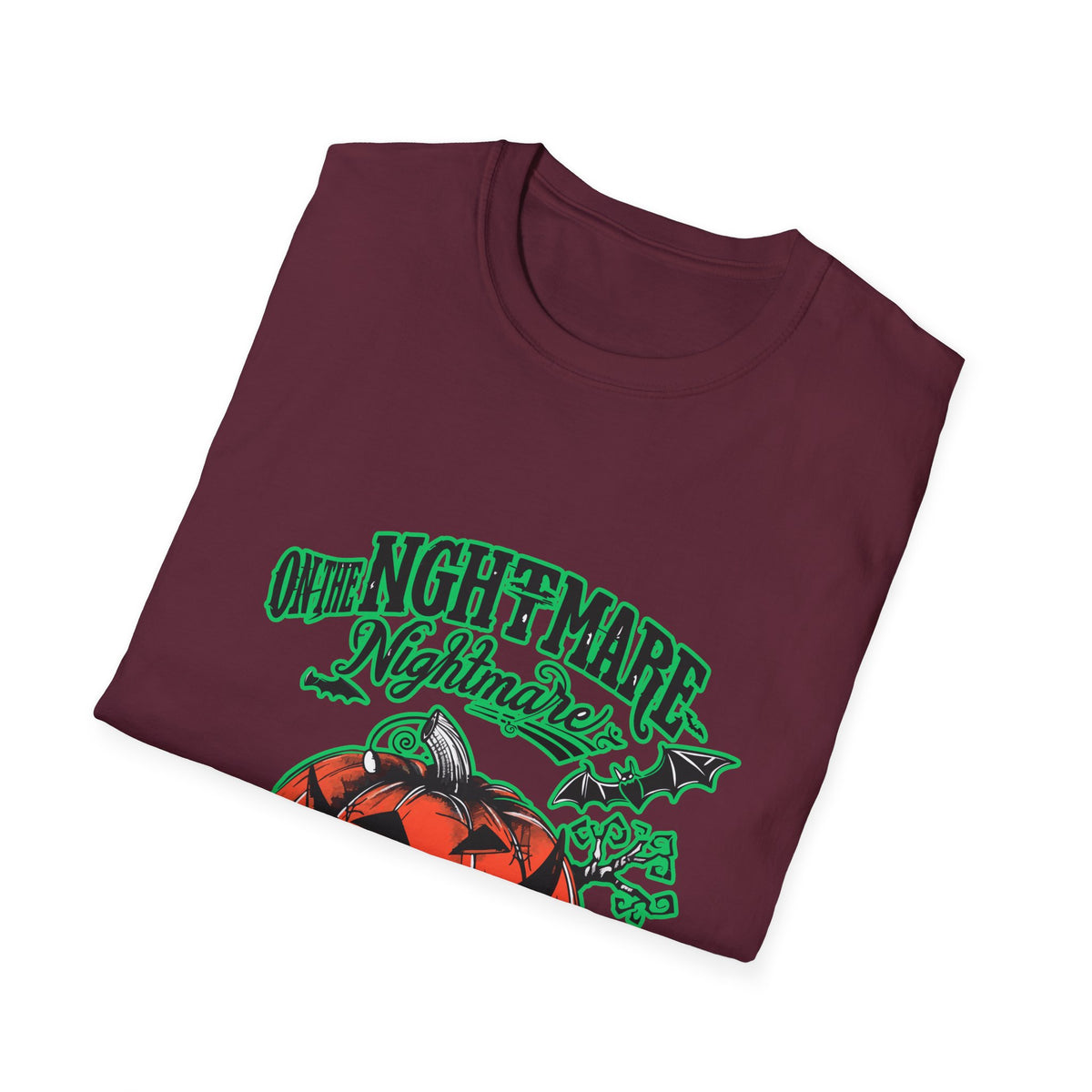 Scary Pumpkin Vintage Halloween T-Shirt