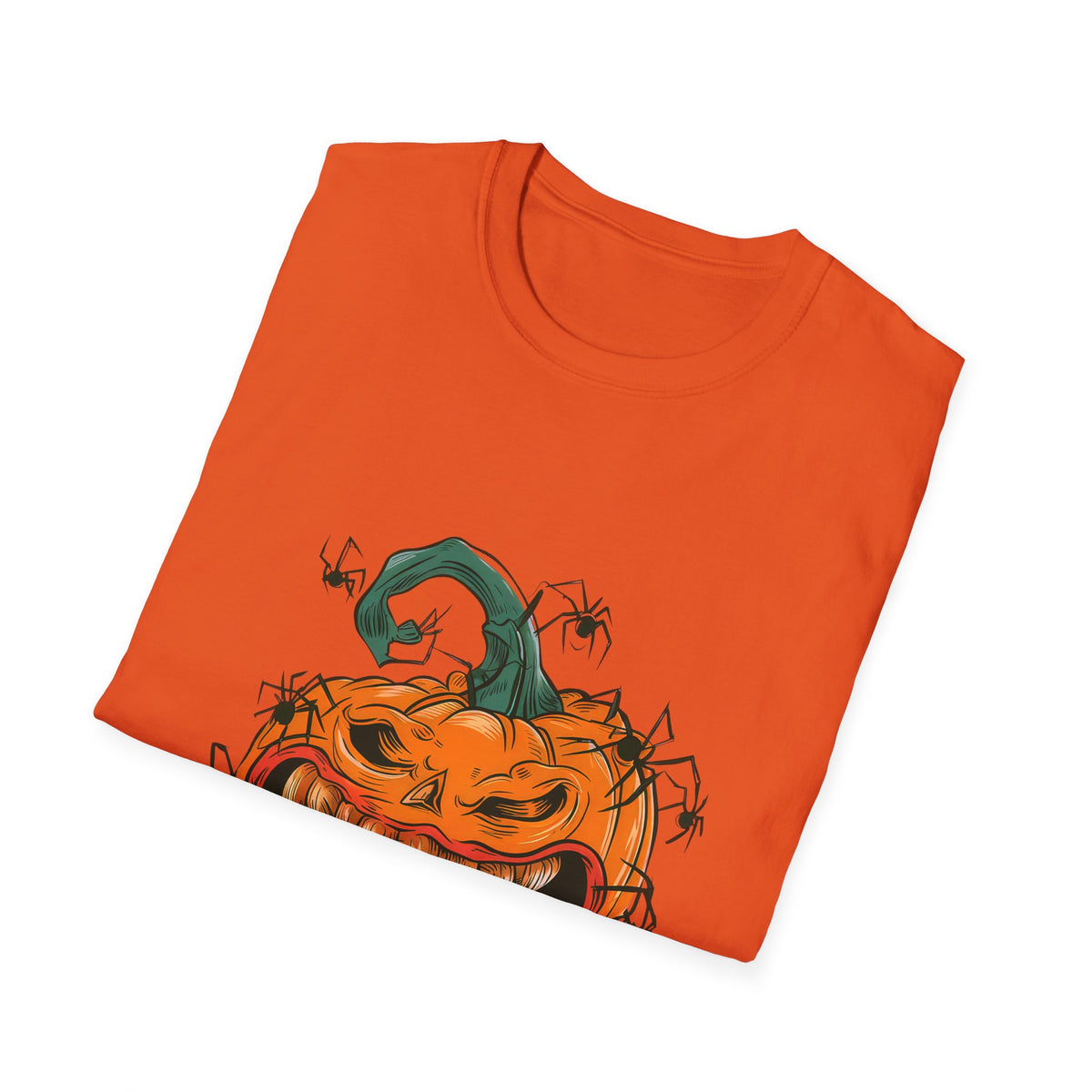 Scary Pumpkin Halloween T-Shirt
