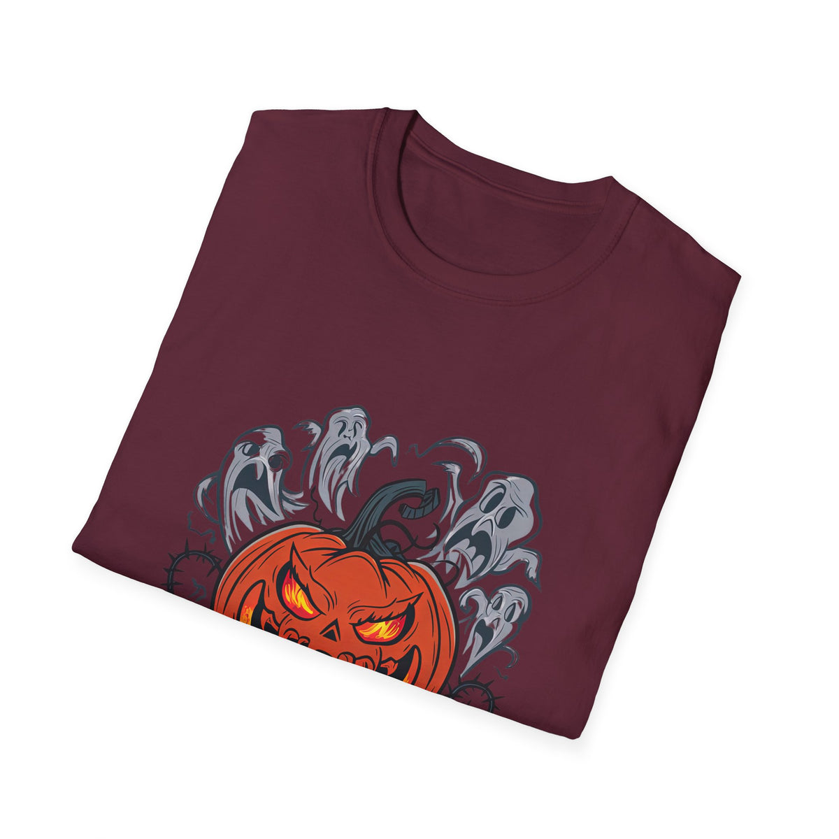 Scary Pumpkin Halloween T-Shirt