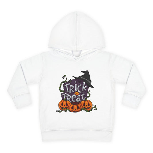 Cute Halloween Trick or Treat Toddler Hoodie