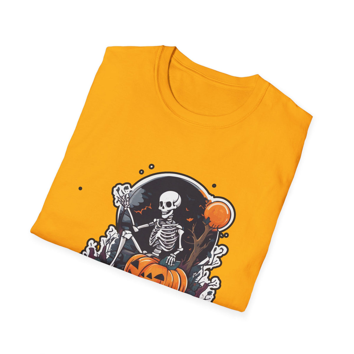 Scary Pumpkin Vintage Halloween T-Shirt