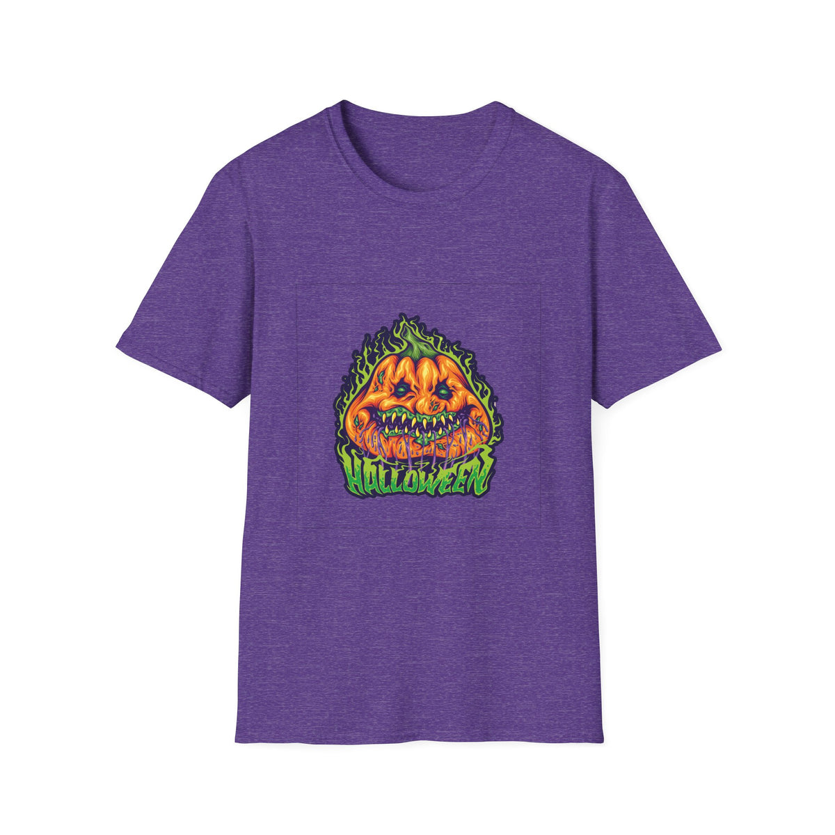 Scary Pumpkin Vintage Halloween T-Shirt