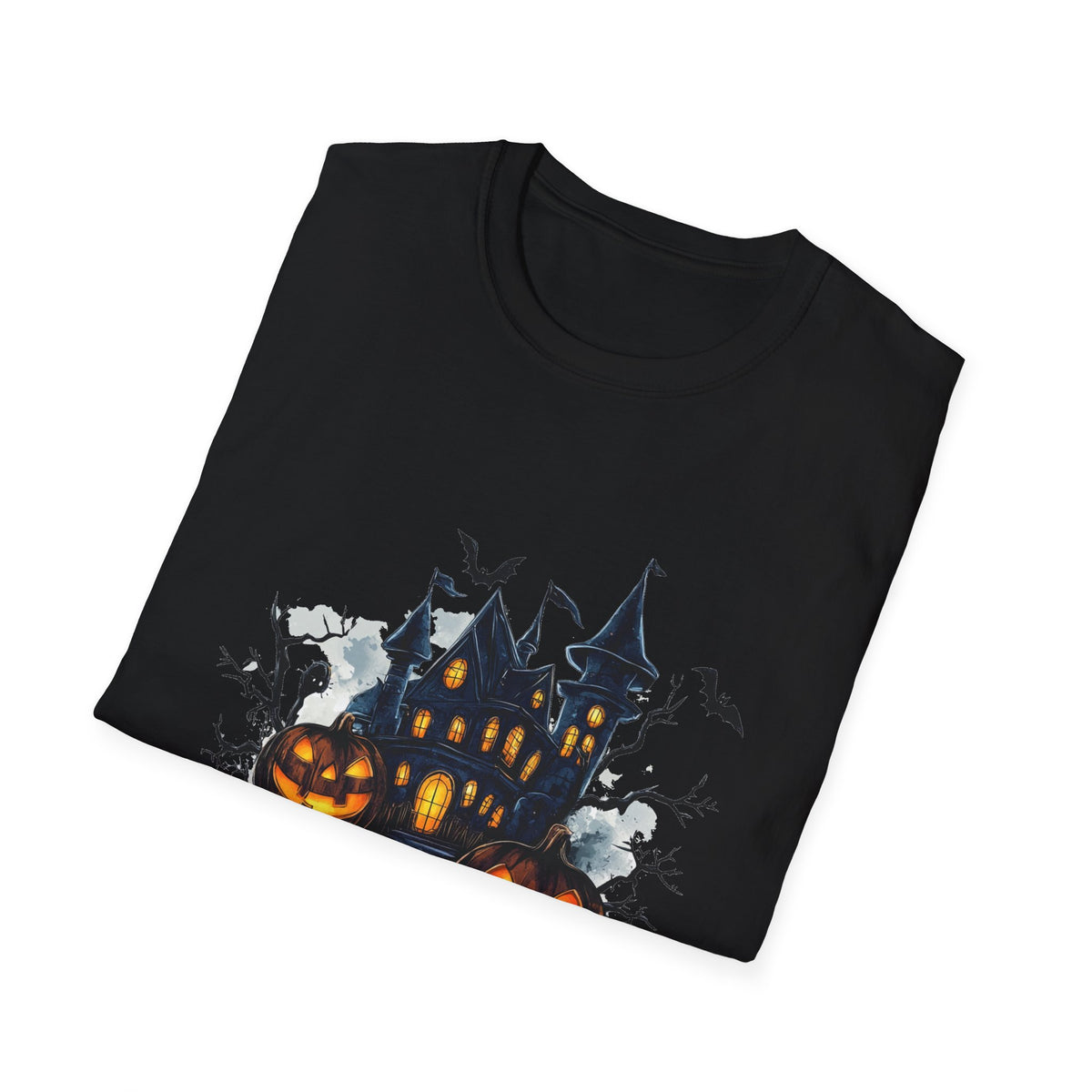 Scary Pumpkin Vintage Halloween T-Shirt