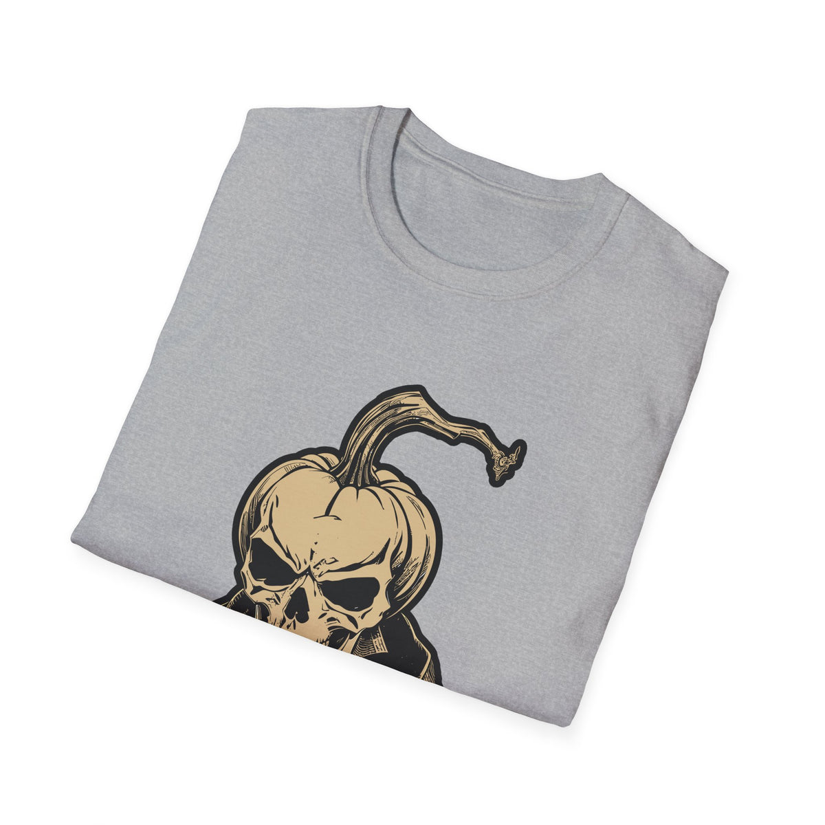 Scary Pumpkin Vintage Halloween T-Shirt