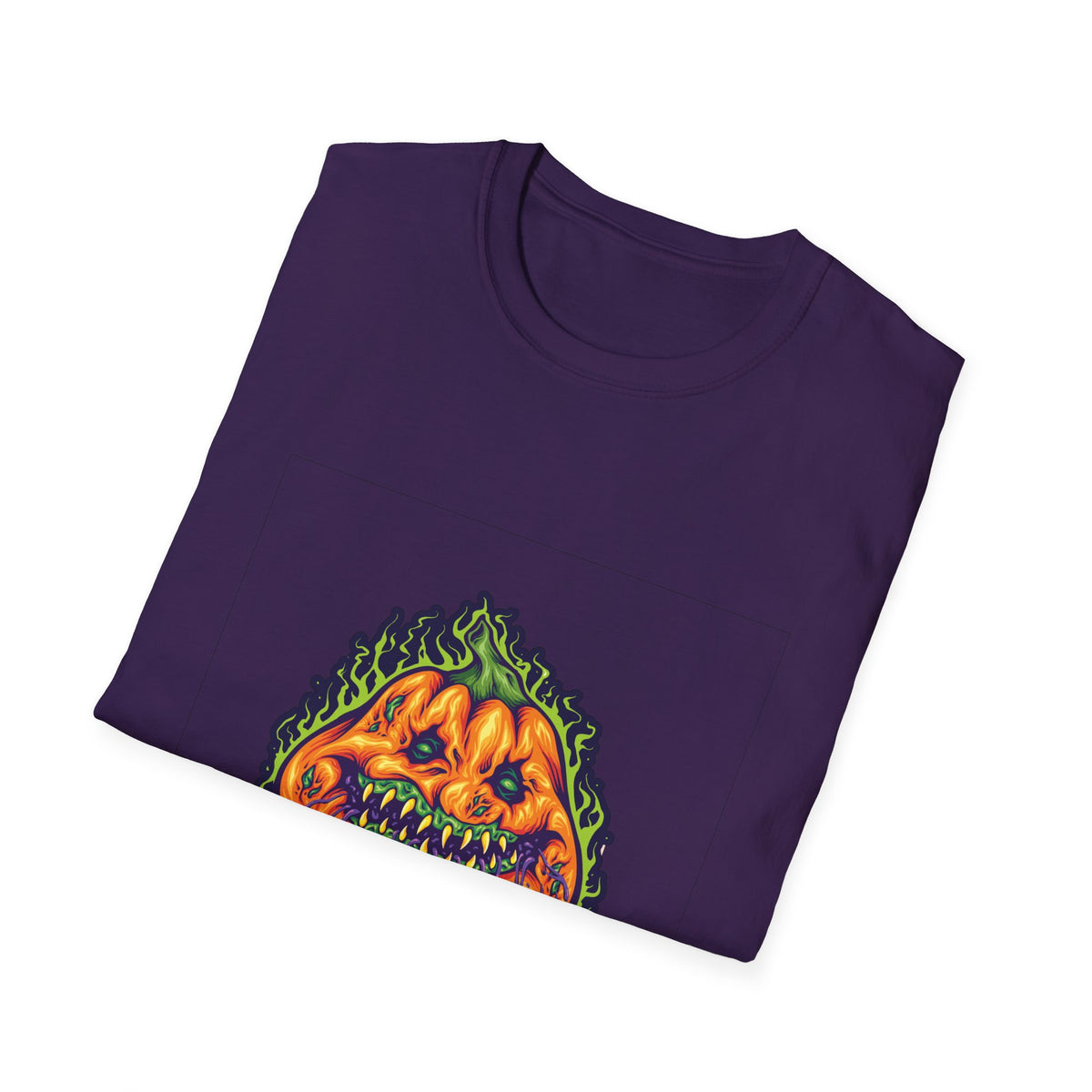 Scary Pumpkin Vintage Halloween T-Shirt