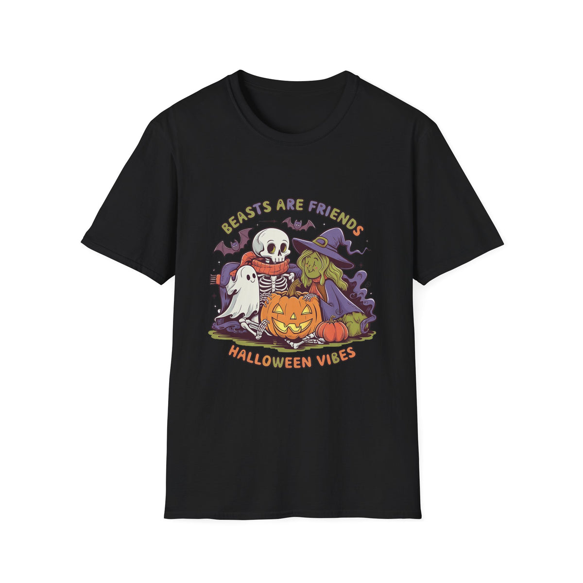 Bears Are Friends Vintage Halloween T-Shirt