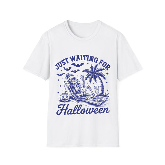 Halloween Waiting for Halloween Pumpkin T-Shirt