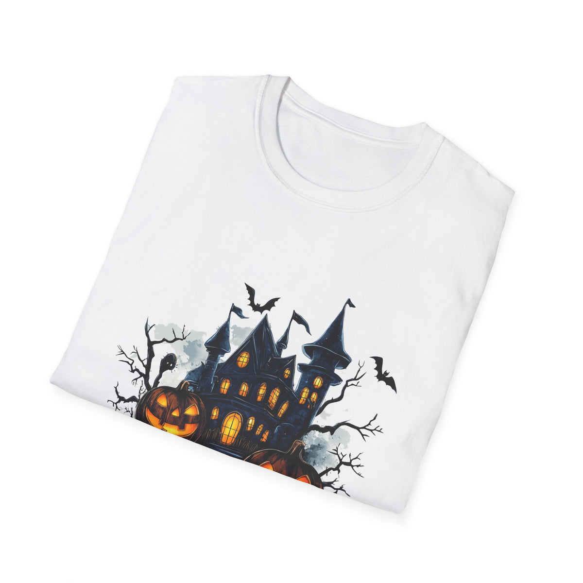 Scary Pumpkin Vintage Halloween T-Shirt