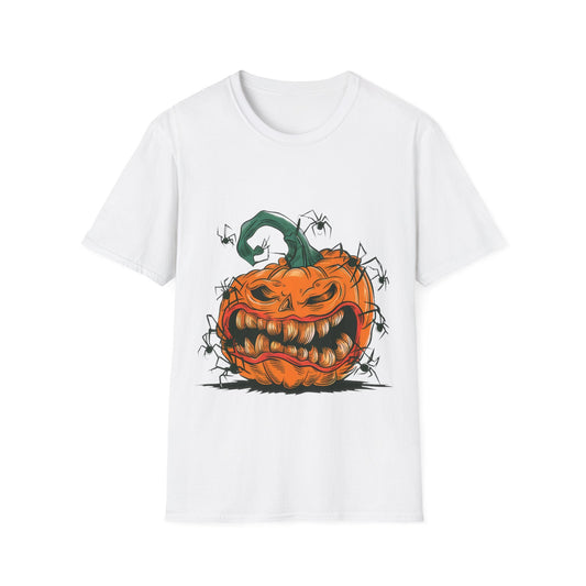Scary Pumpkin T-Shirt for Halloween Spirit