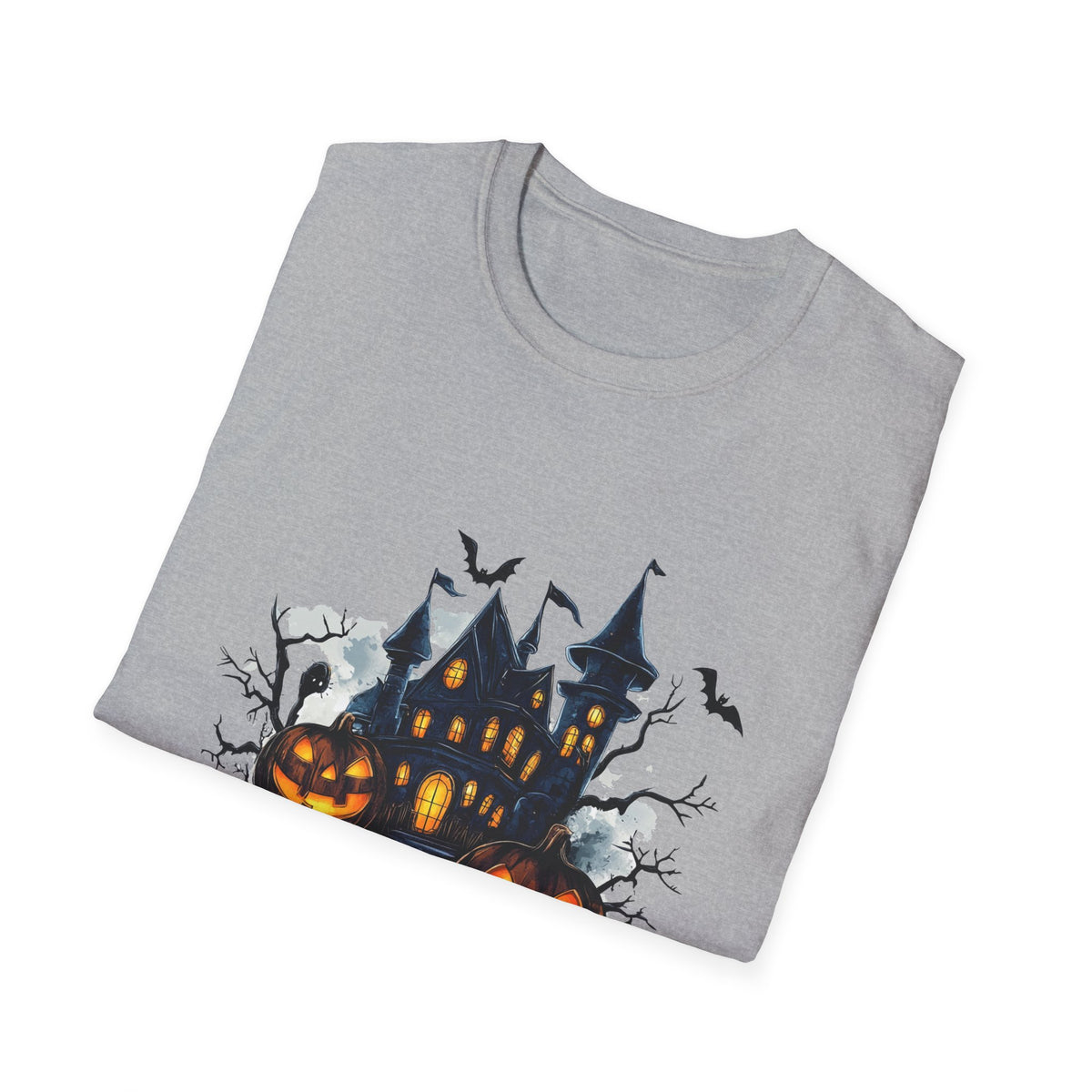 Scary Pumpkin Vintage Halloween T-Shirt