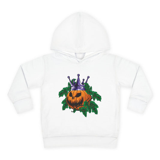 Cute Scary Pumpkin Toddler Hoodie for Halloween
