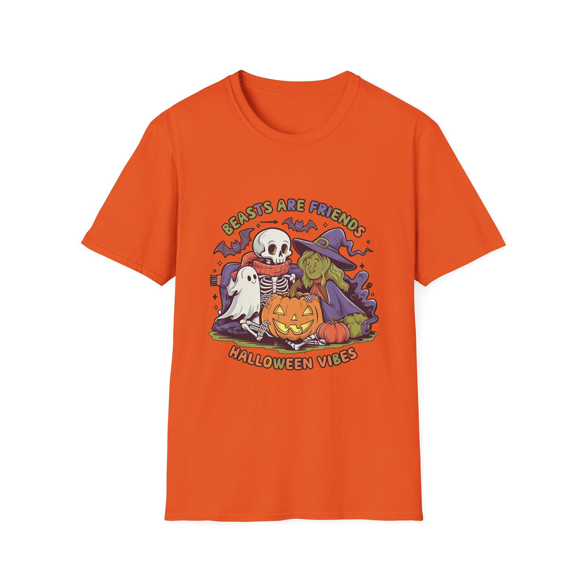 Bears Are Friends Vintage Halloween T-Shirt