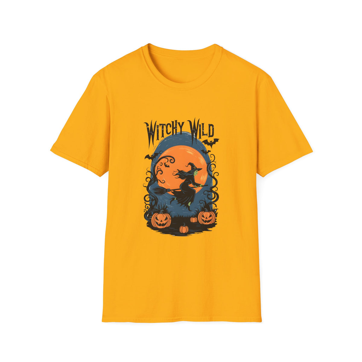 Vintage Halloween Witch T-Shirt