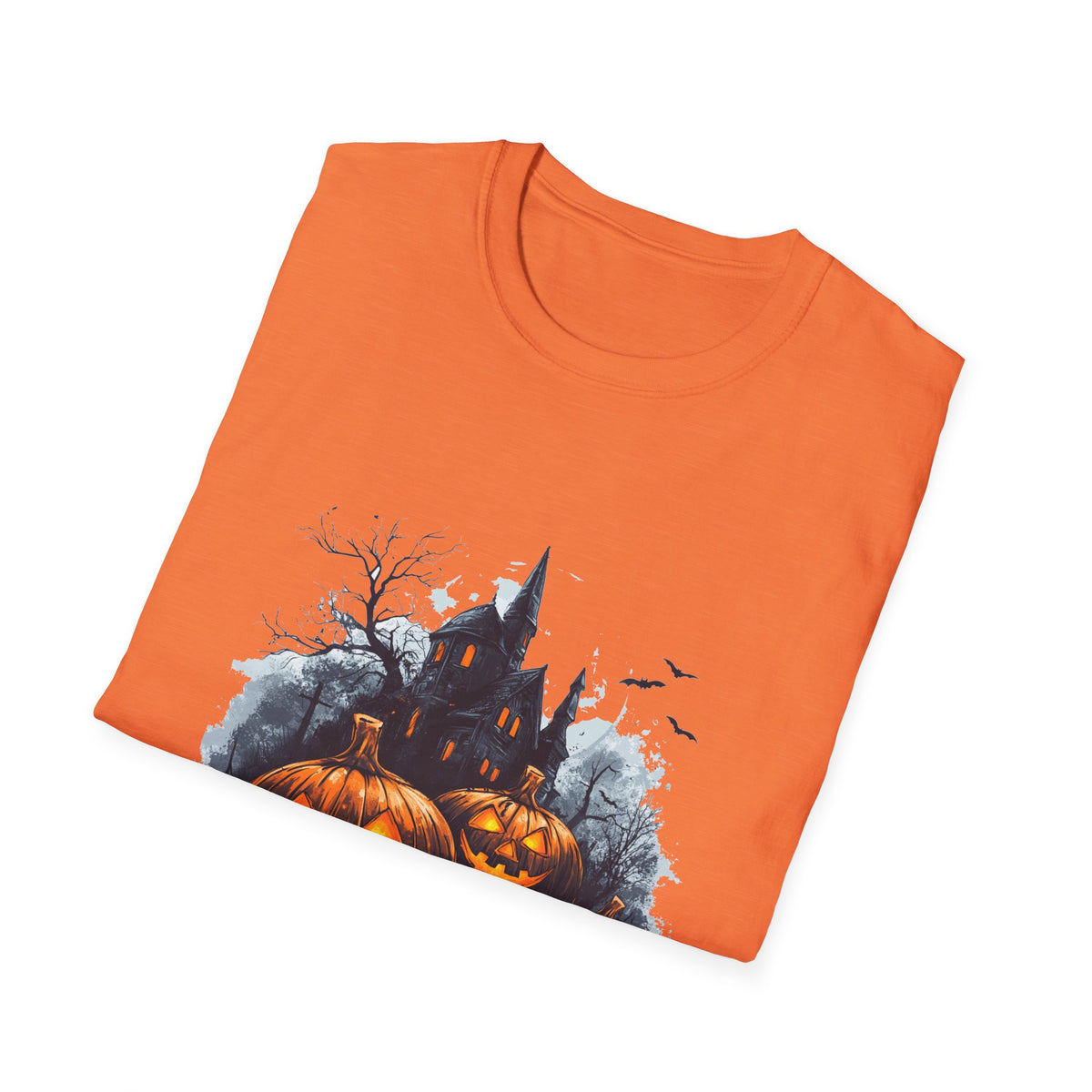 Scary Pumpkin Vintage Halloween T-Shirt