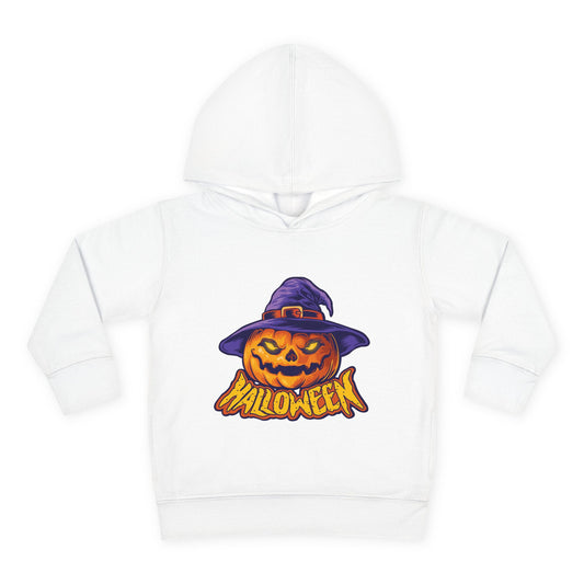 Scary Pumpkin Toddler Hoodie for Halloween Fun