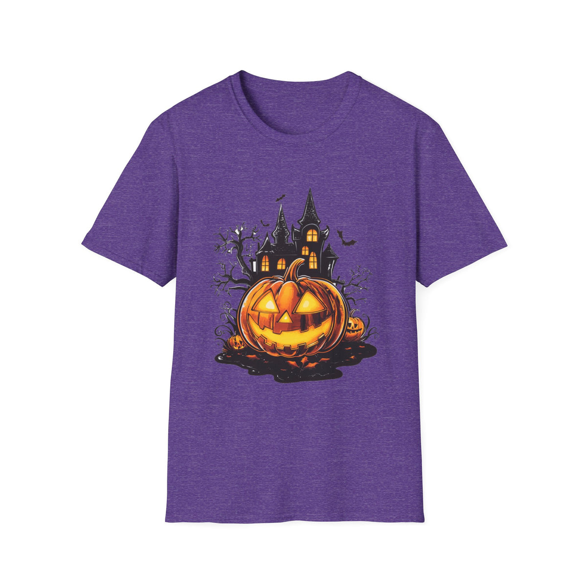Scary Pumpkin Vintage Halloween T-Shirt