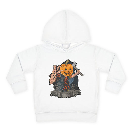 Halloween Scary Vintage Pumpkin Toddler Hoodie