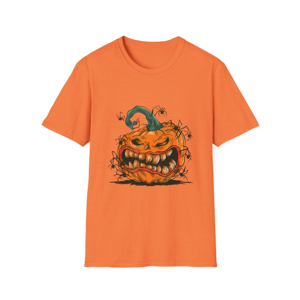 Scary Pumpkin Halloween T-Shirt