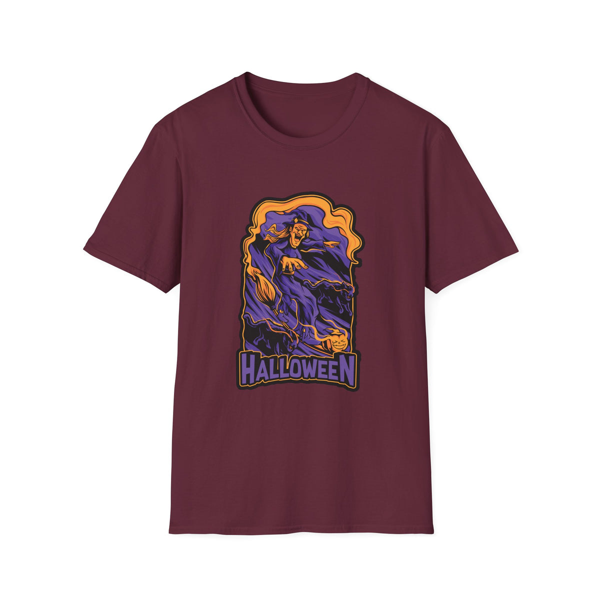 Witch Please Halloween T-Shirt - Cute Vintage Design for Spooky Season