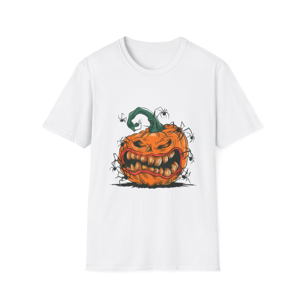 Scary Pumpkin Halloween T-Shirt