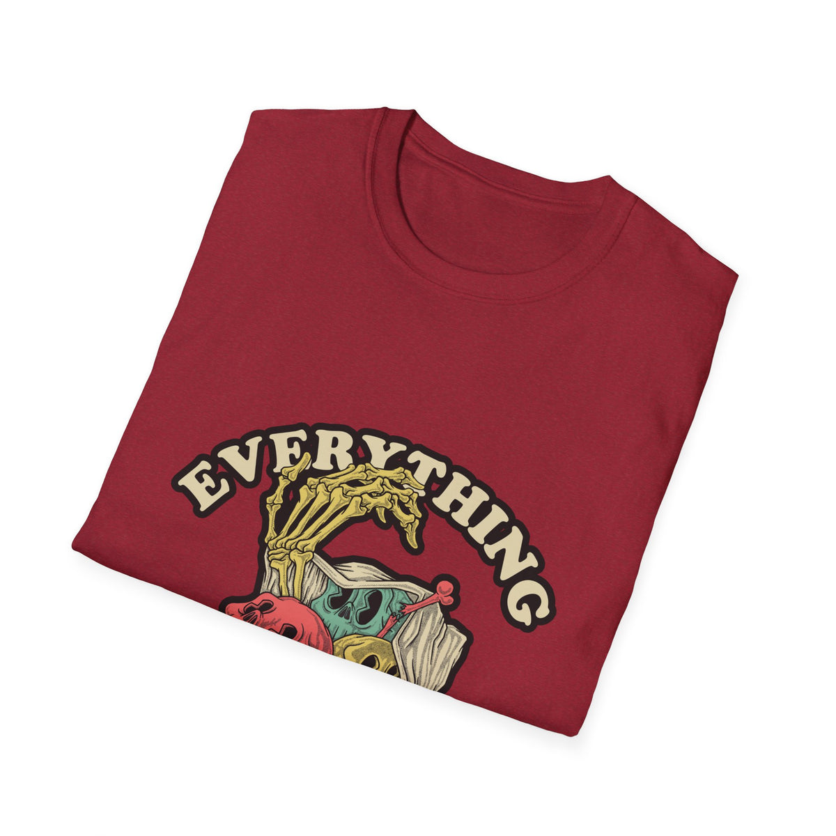 Cute Skeleton Halloween T-Shirt