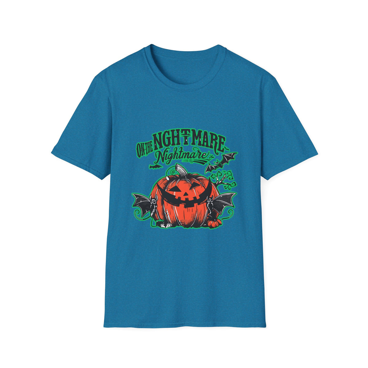 Scary Pumpkin Vintage Halloween T-Shirt