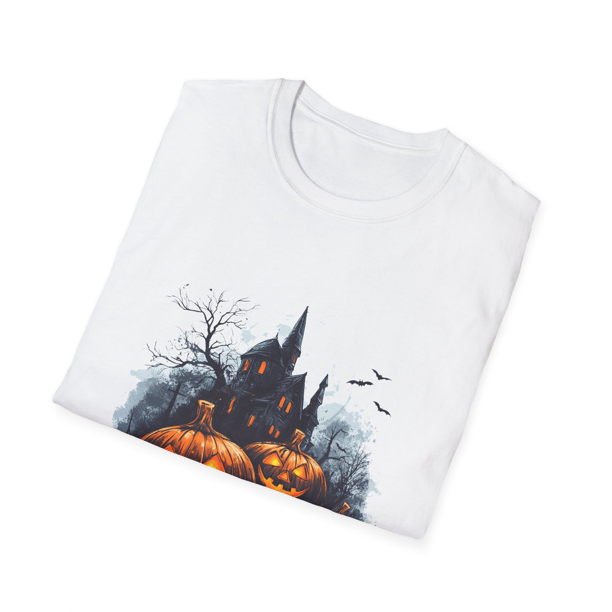 Scary Pumpkin Vintage Halloween T-Shirt